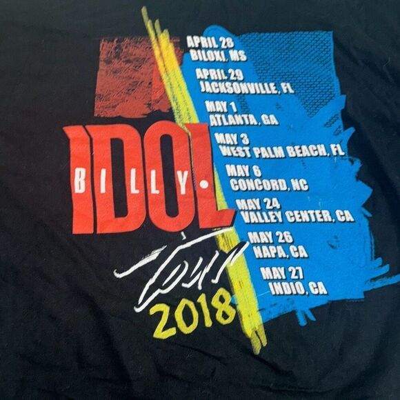 Next Level Apparel Black Tee with Colorful Graphic - Picture 5 of 6